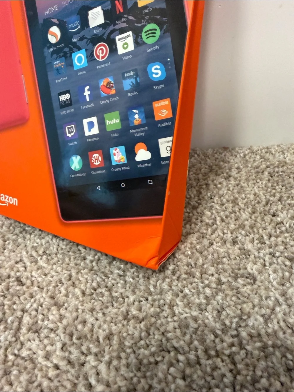 *NEW* Amazon Fire 7 Tablet with Alexa Red 8 GB